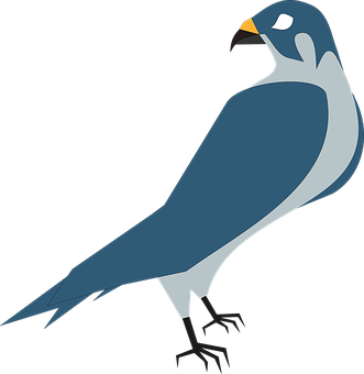 A Blue Bird With White Wings