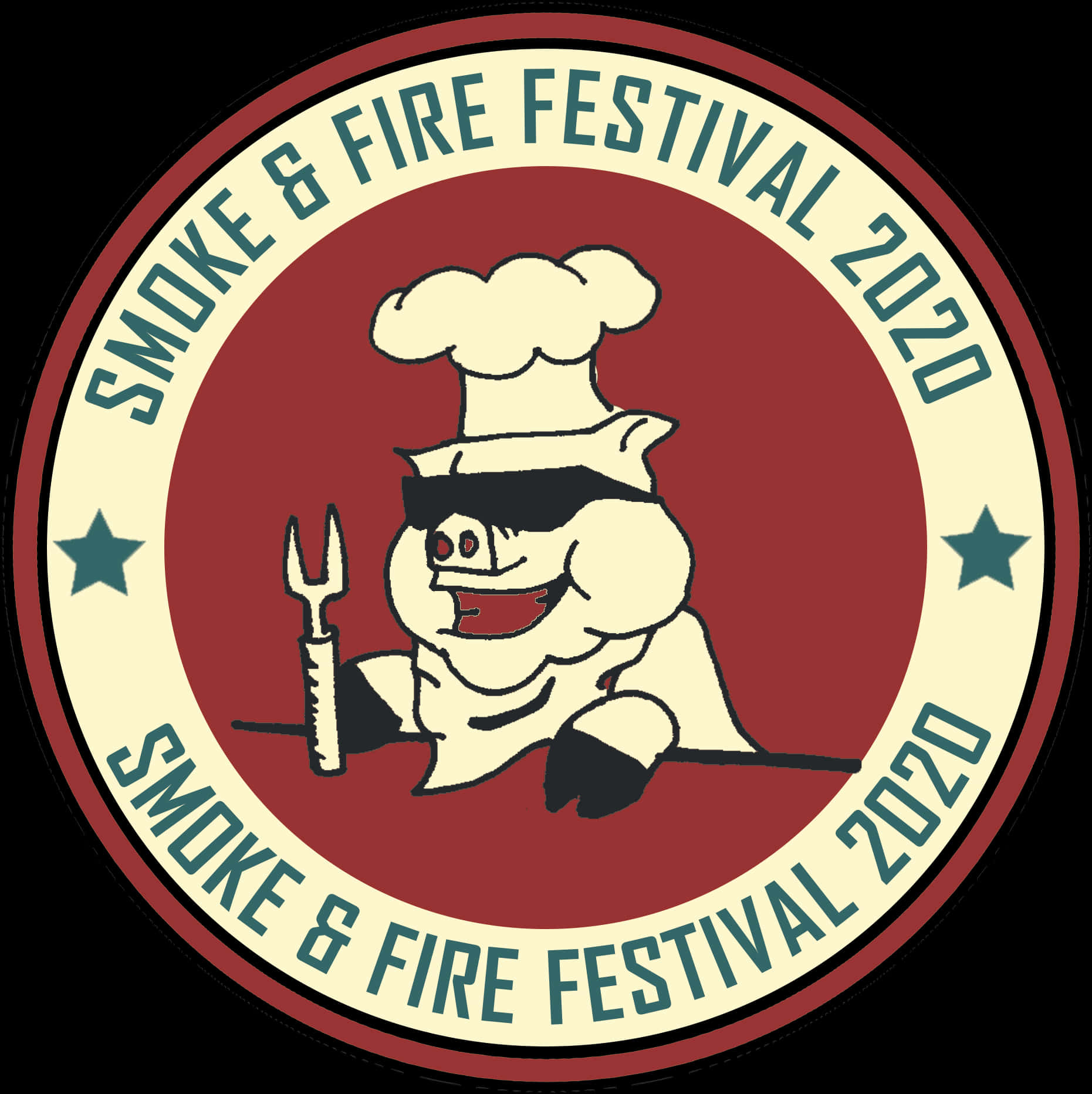 Piggy Logo - Maldon Smoke And Fire Festival, Hd Png Download