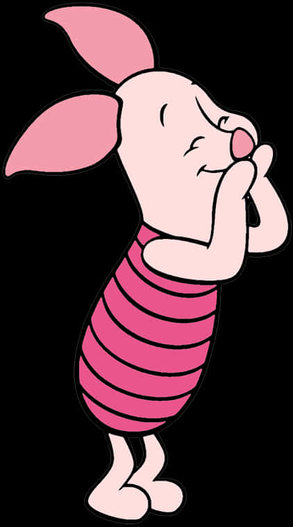 Piglet Covering Mouth