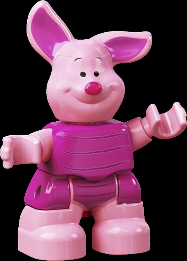 A Pink Piglet Toy