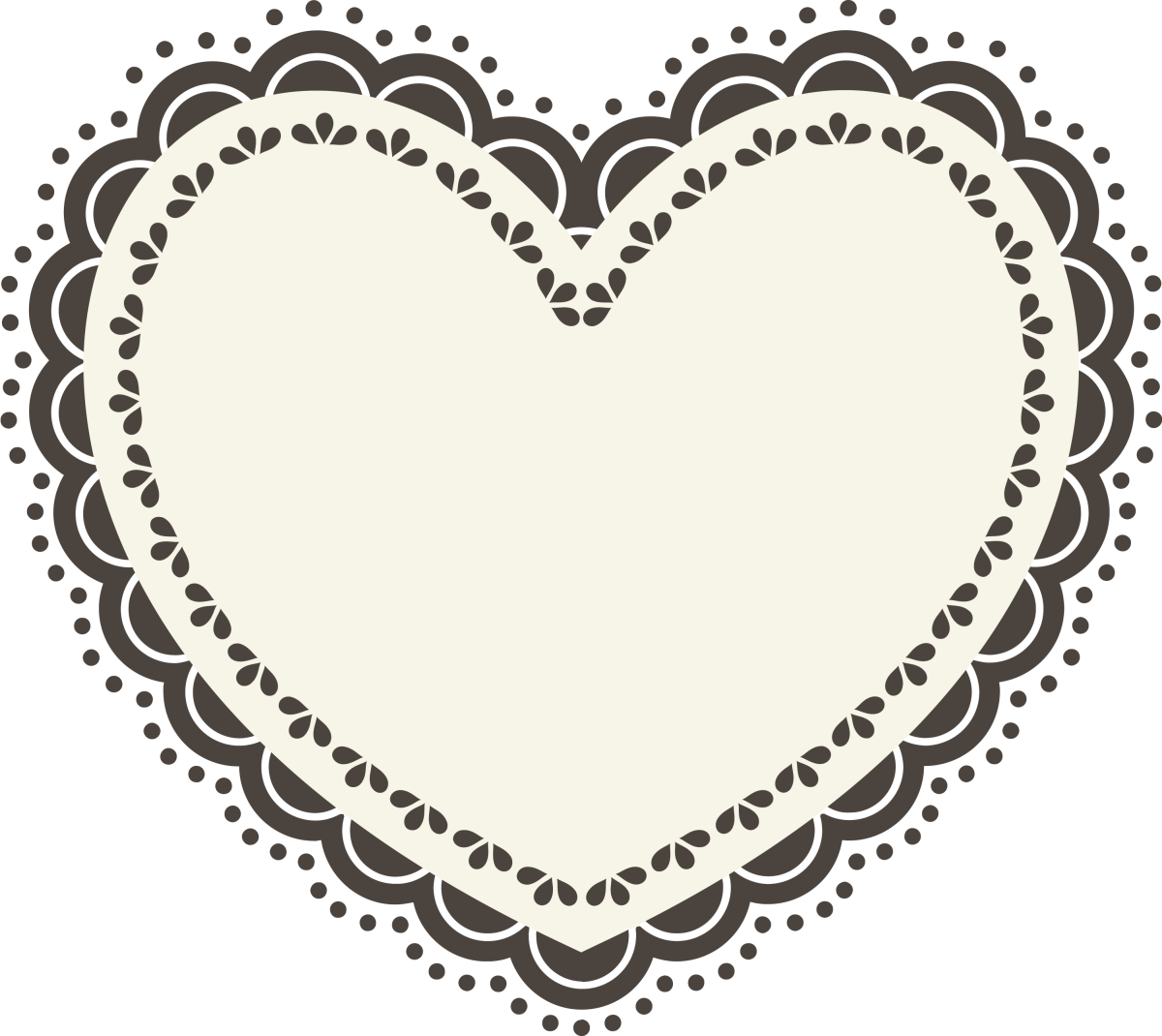A Heart Shaped Object With A Black Background