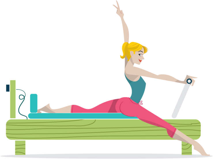 A Woman Doing Stretching Exercises