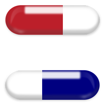 A Close Up Of A Pill