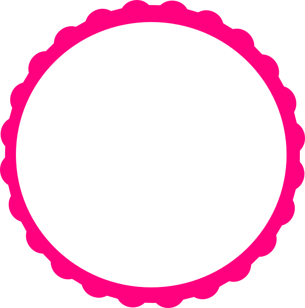 Pink Circle Png 594 X 600