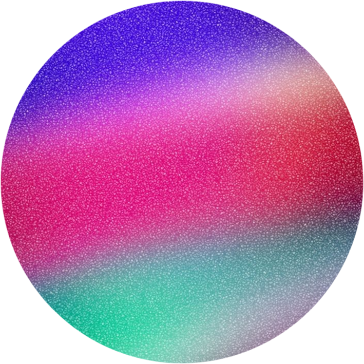A Circle With A Colorful Gradient