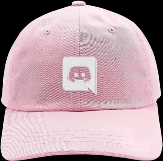 Pink Discord Logo Cap