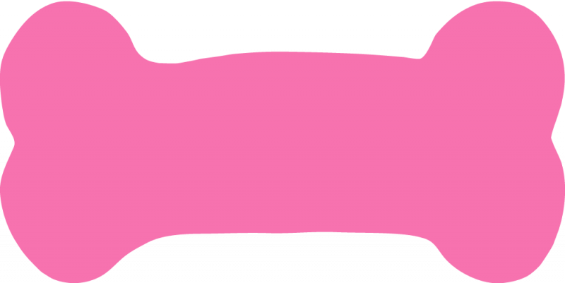 A Pink Rectangular Object With Black Outline