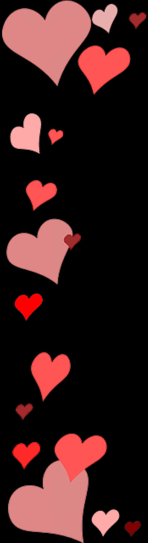 A Close-up Of Hearts
