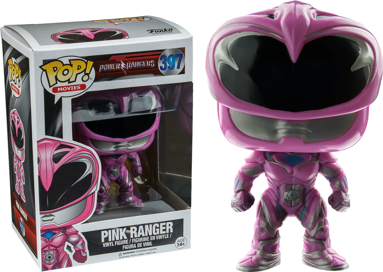 Pink Power Rangers Funk Pop