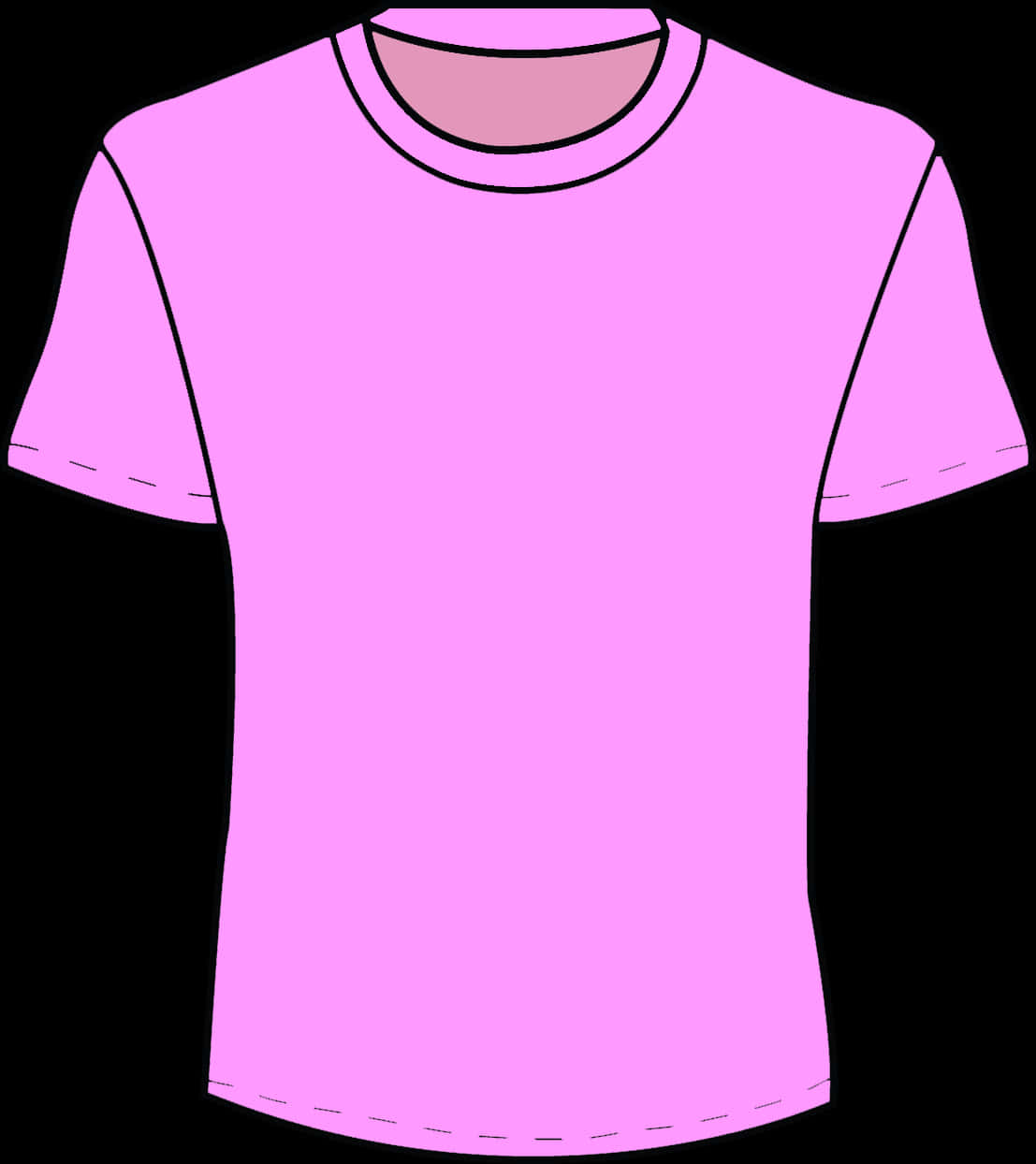 A Pink Shirt On A Swinger