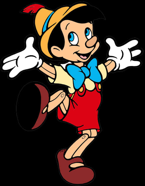 Cartoon Of A Pinocchio