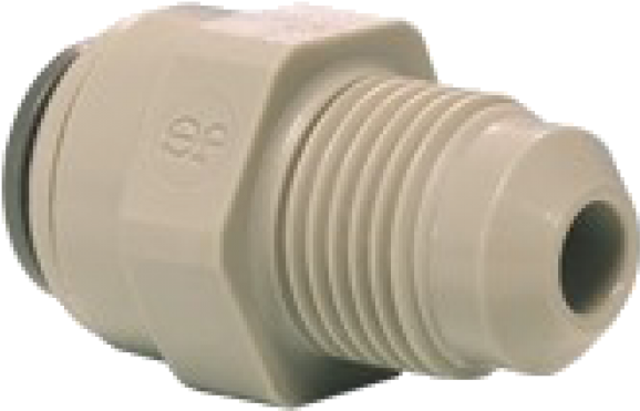 A Close-up Of A White Plastic Pipe