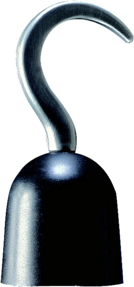 A Black And Silver Pirate Hook