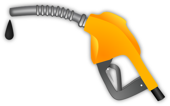 A Yellow Gas Nozzle