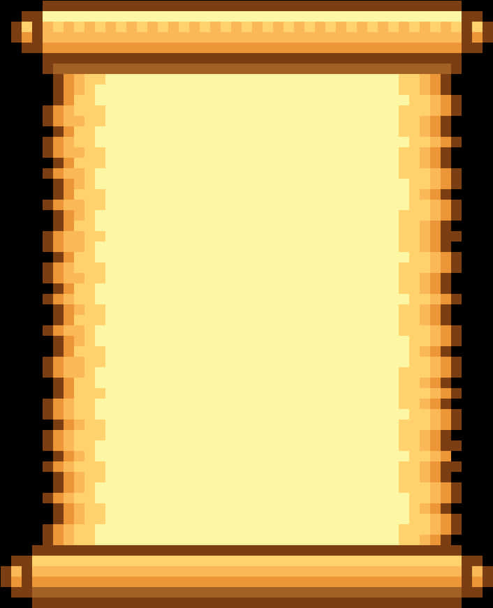 A Rectangular Object With A Yellow Background