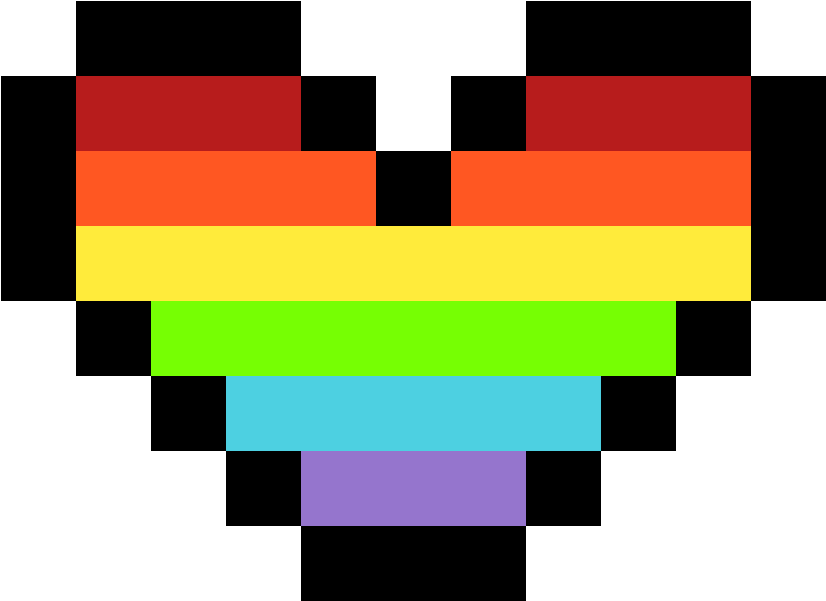 Pixel Heart PNG