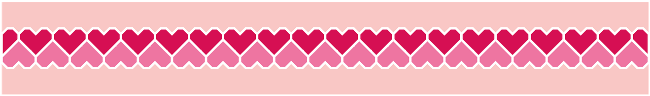 A Pink And Red Hearts