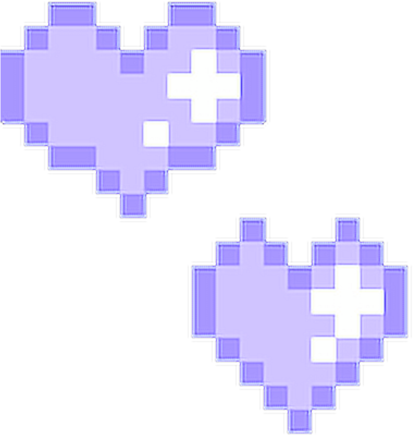 Pixel Heart Png 826 X 869