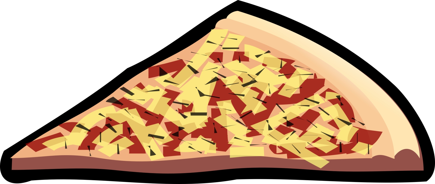 Pizza Clipart Png 1772 X 750