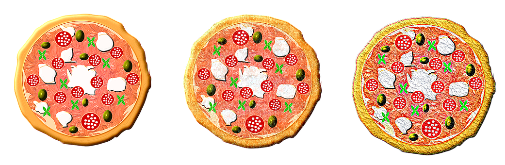 Pizza Png 1041 X 340