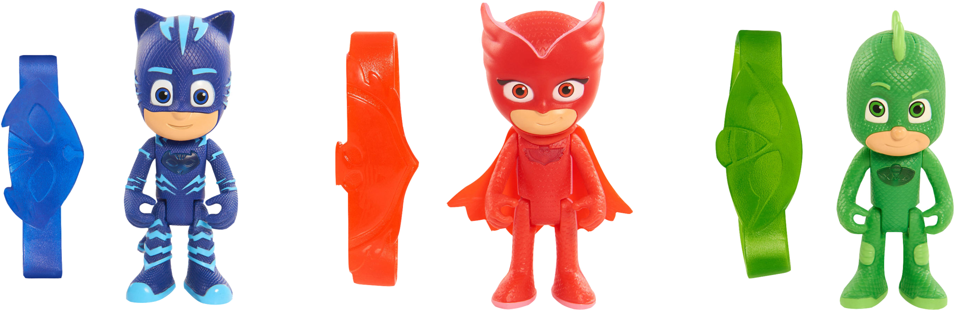 A Red Toy With A Mask And Cape
