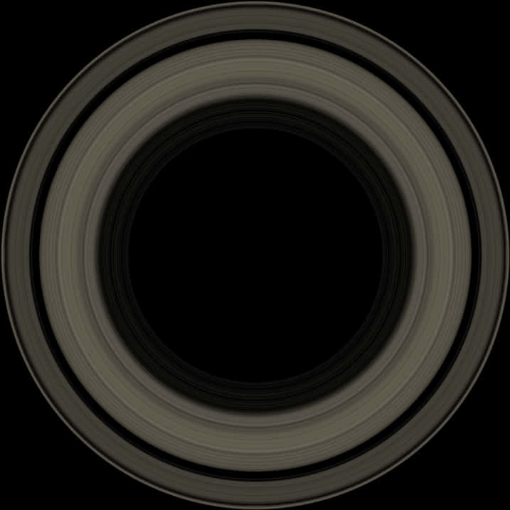A Circular Object With A Black Background