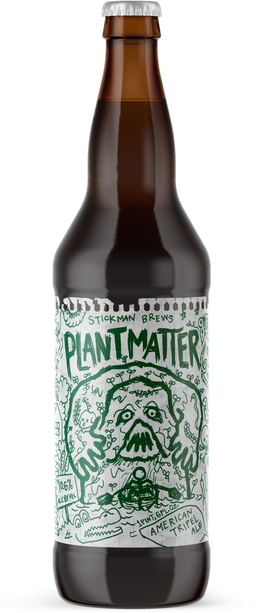 Plant Matter Beer Bottle
