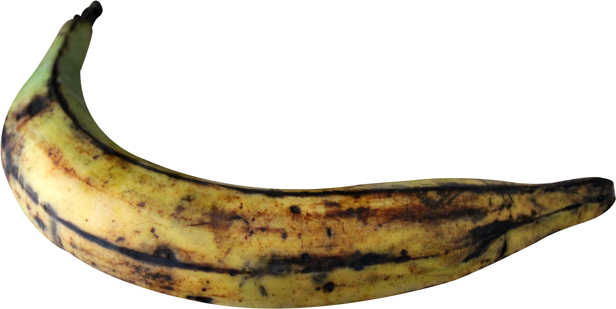 A Banana With Black Spots