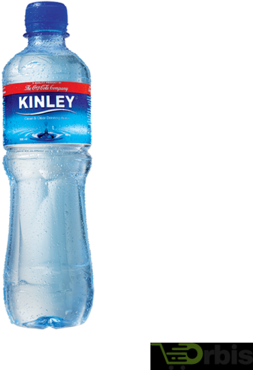 A Bottle Of Water With A Label