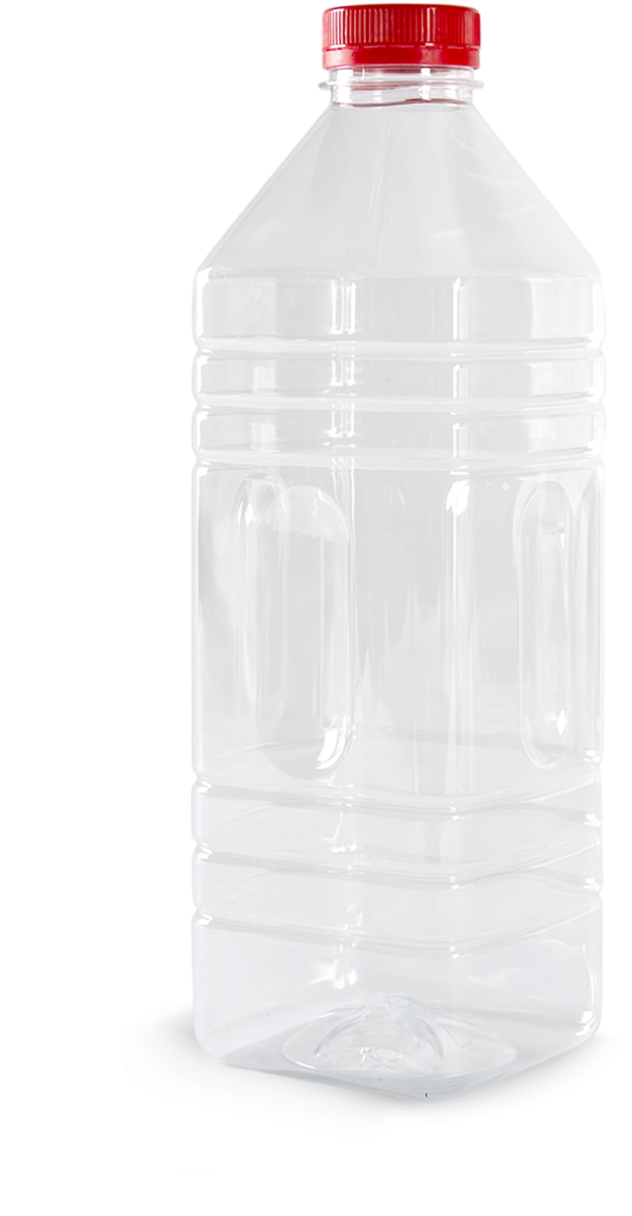 A Clear Plastic Container With A Black Background