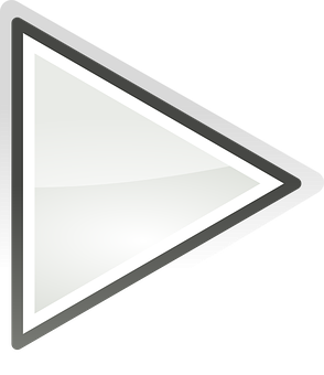 A White Triangle With Black Border