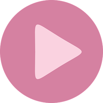 A Pink Play Button
