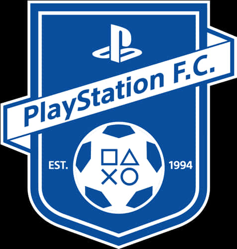 A Blue And White Logo