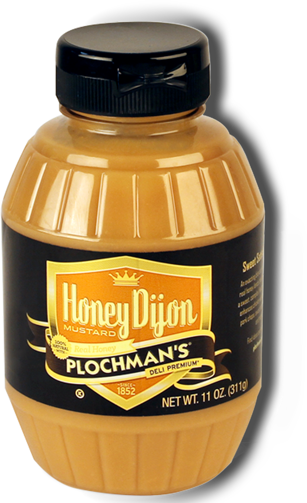 Plochman's Premium Honey Dijon Mustard Label - Plochman's Spicy Mustard, Hd Png Download