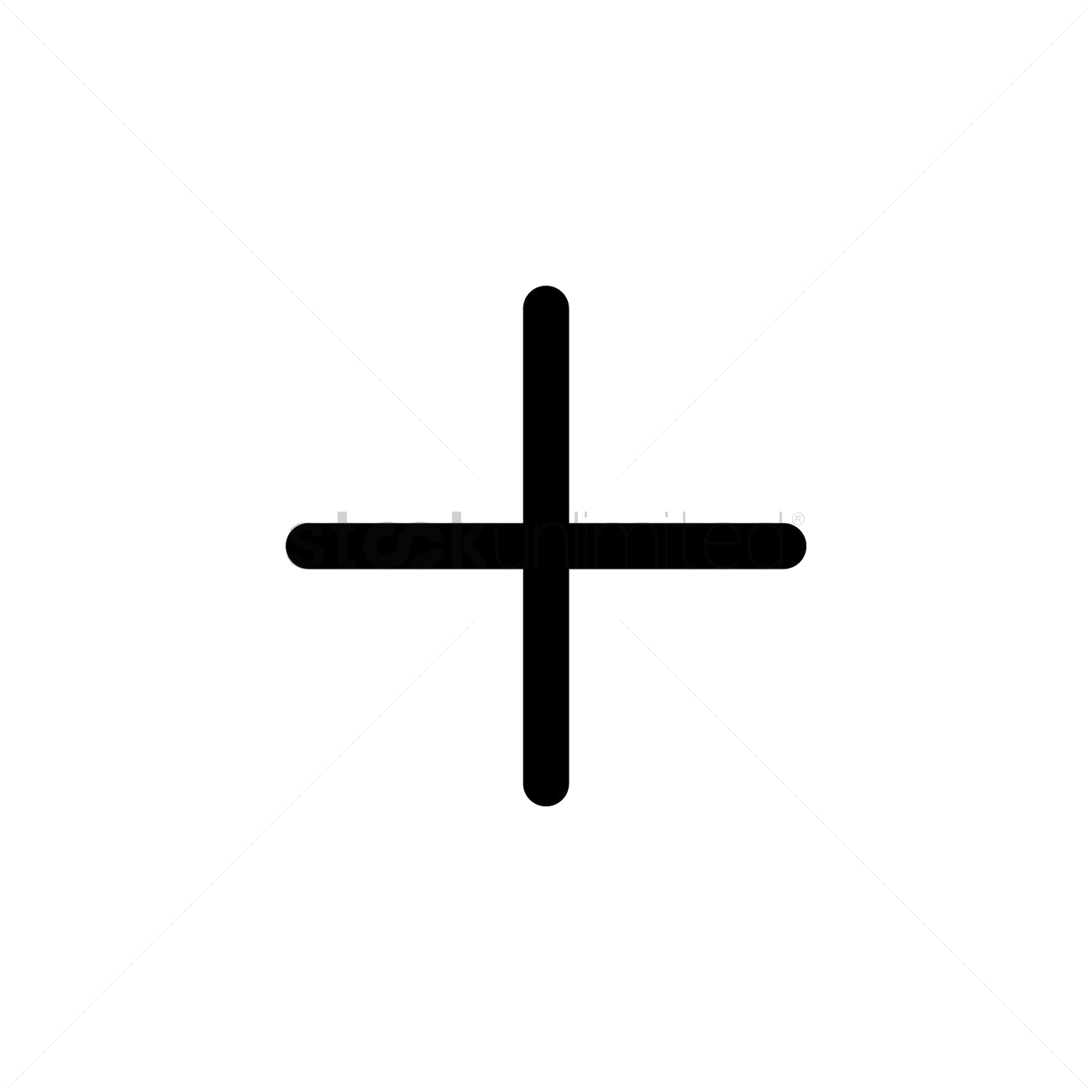A Black Background With A Cross