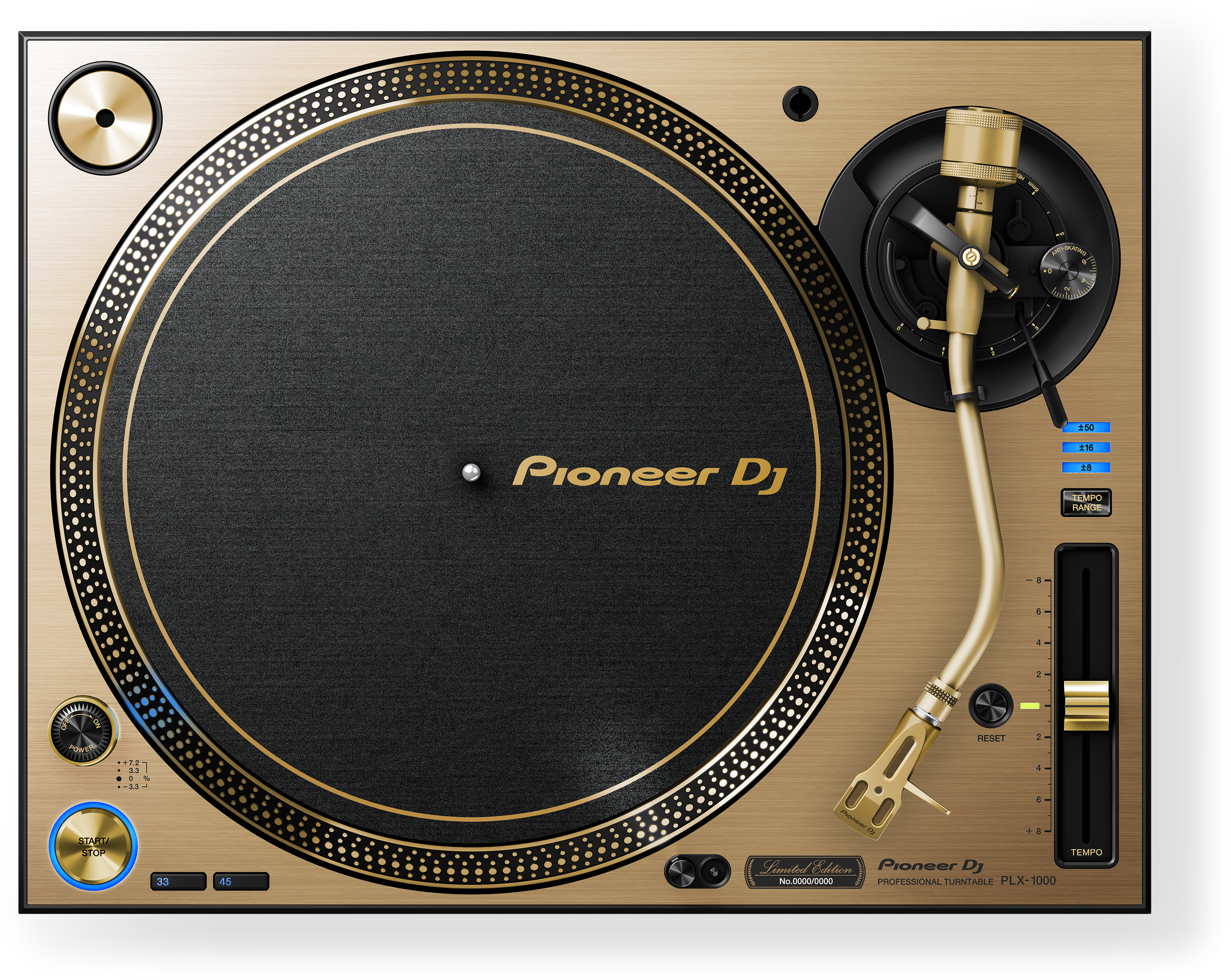 Plx-1000 Main - Pioneer Plx 1000 Gold, Hd Png Download