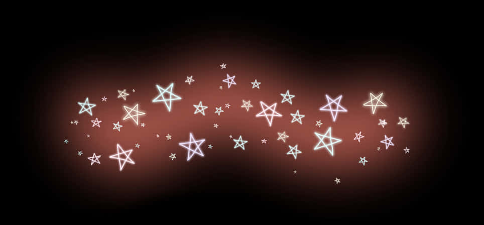 A Group Of Stars In A Dark Background