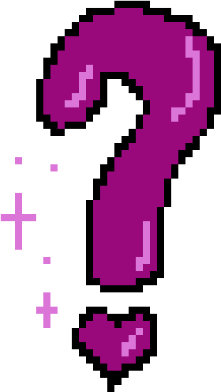 A Purple And White Pixel Art