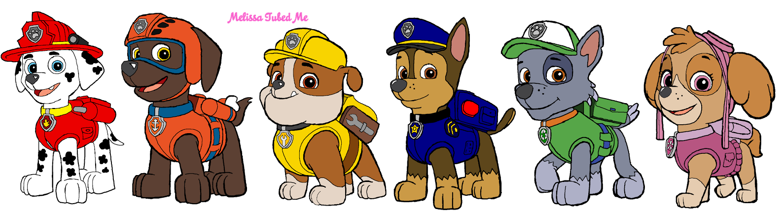 Cartoon Dogs In Clothing