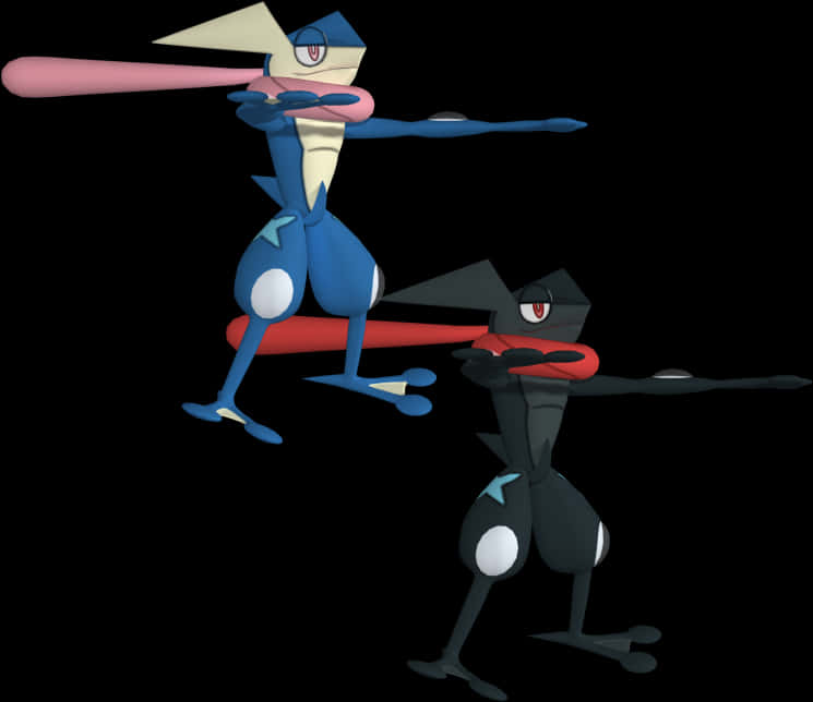 Pokémon X / Y - Greninja 3d Model, Hd Png Download