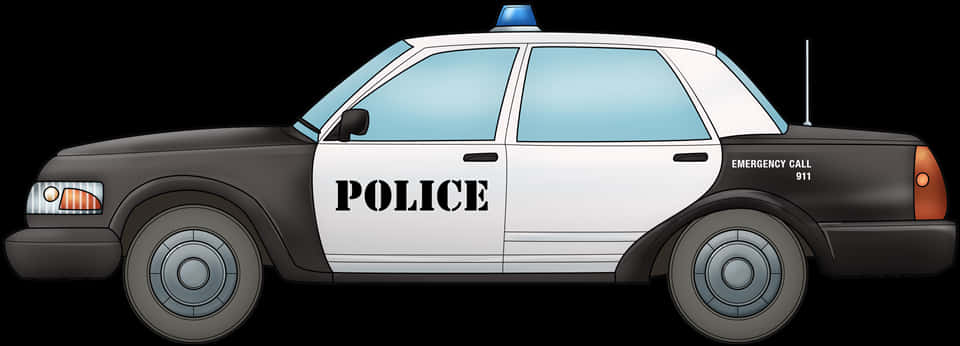 Police Car Free To Use Clip Art - Police Car No Background, Hd Png Download