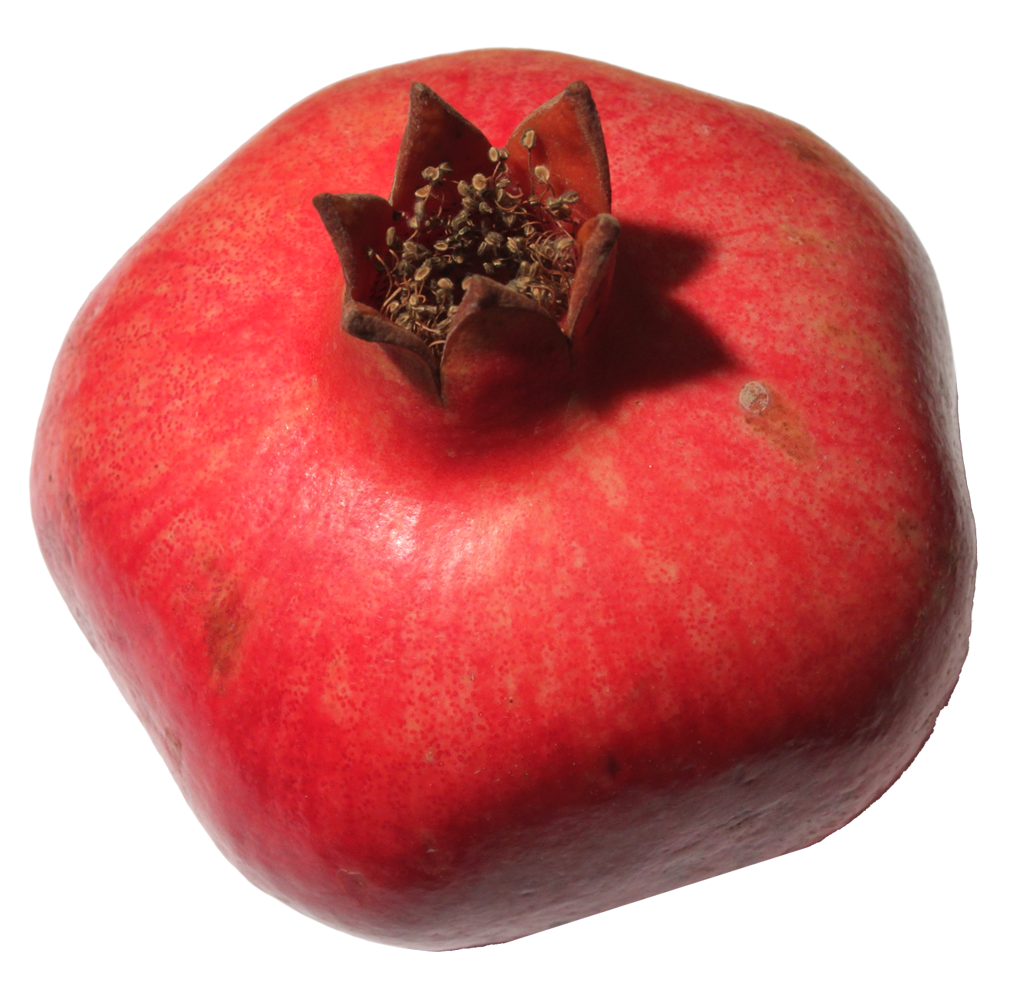 A Close Up Of A Pomegranate