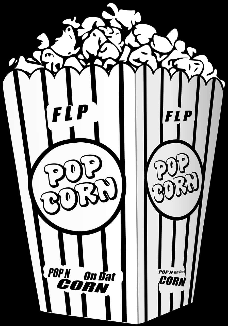 A Close-up Of A Couple Of Popcorn Boxes
