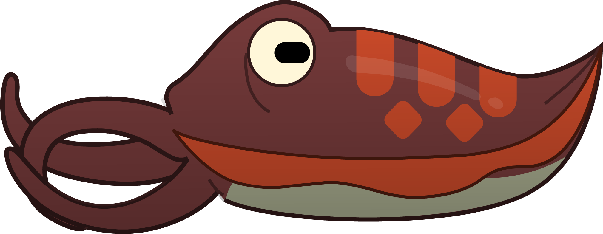 A Cartoon Of A Fish