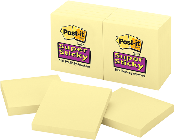 A Group Of Post-it Notes