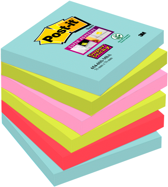 A Stack Of Post-it Notes