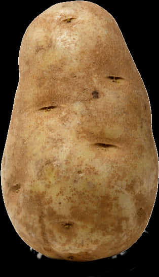 A Close Up Of A Potato