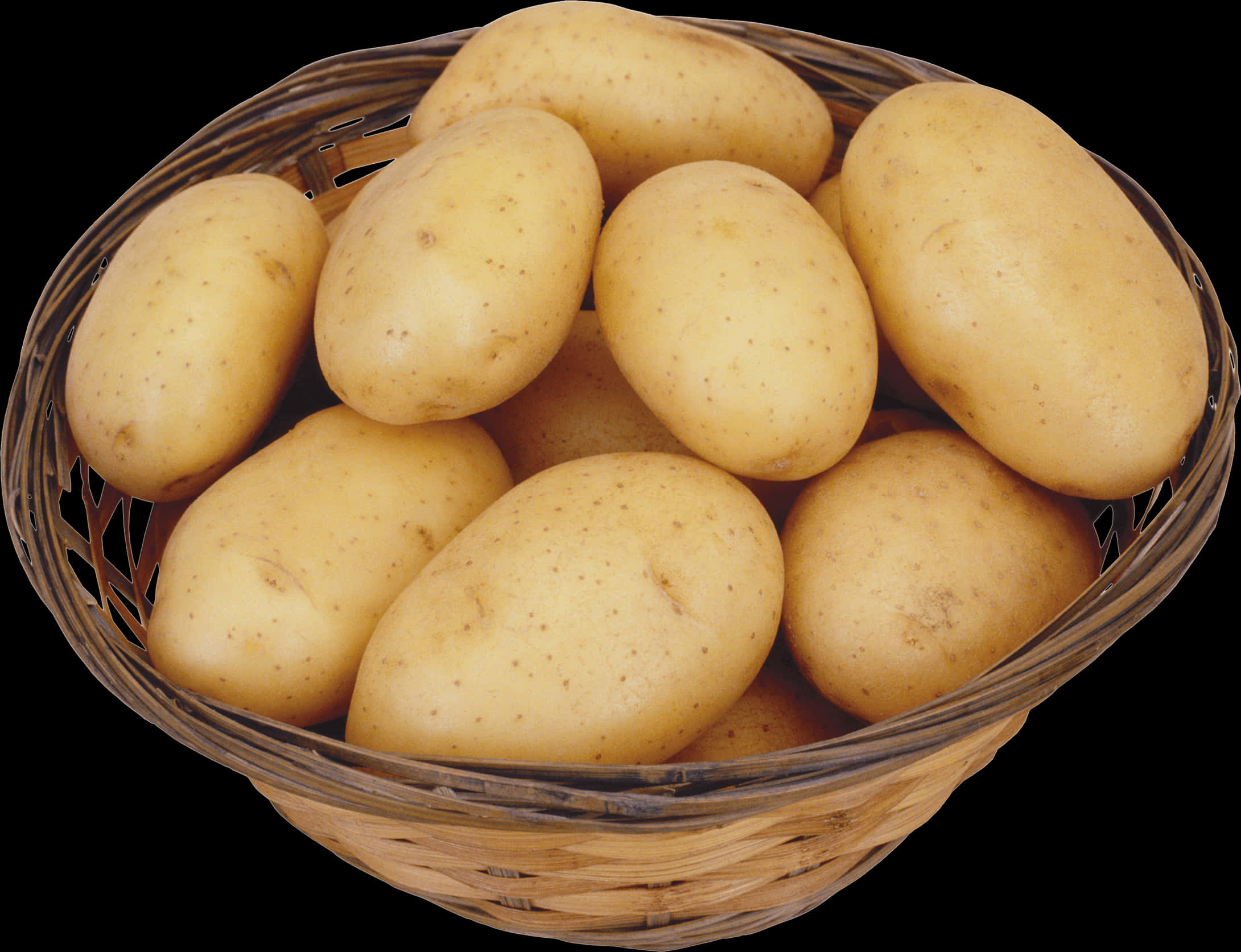 Potato In Basket