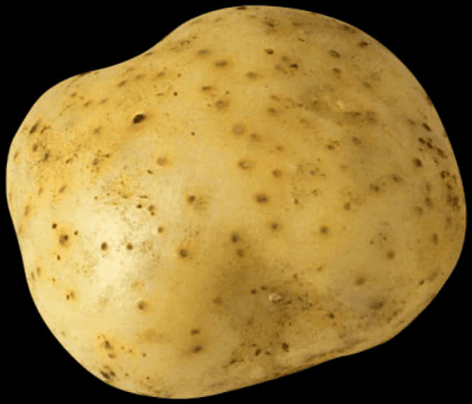 A Close Up Of A Potato
