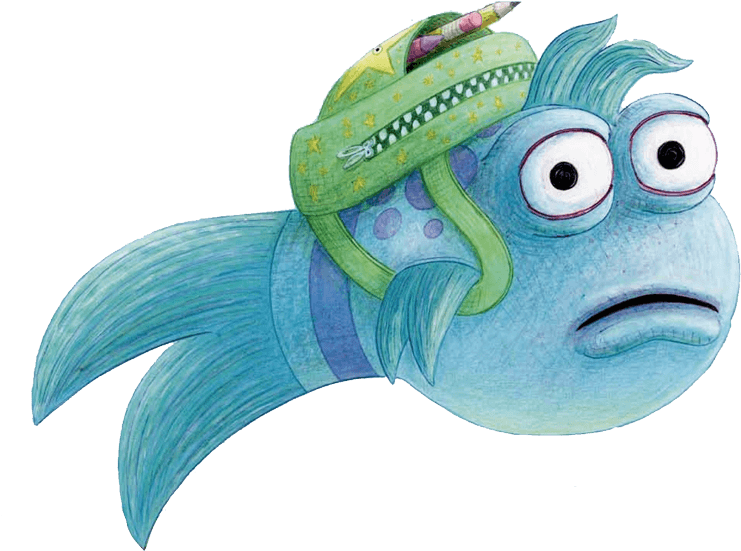 Pout Pout Fish Goes To School, Hd Png Download